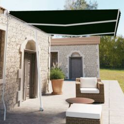 Freestanding Manual Retractable Awning 350x250 cm Anthracite - thumbnail 1