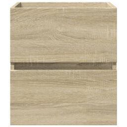Berkfield Home Sink Cabinet Sonoma Oak 41x38.5x45 cm Engineered Wood in Brown - thumbnail 4