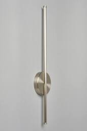 BHS Lighting Rosanna Rechargeable Wall Light in Silver - thumbnail 2
