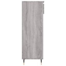 Berkfield Home Shoe Cabinet Grey Sonoma 40x36x105 cm Engineered Wood - Size: 40 x 36 x 105 cm - thumbnail 7