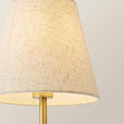 ValueLights Lowe Rechargeable LED Portable Touch Table Lamp in Gold - thumbnail 4