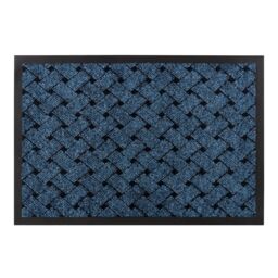 RugsX Antislip Vectra Doormat in Blue - Size: 40 cm x 60 cm - thumbnail 1