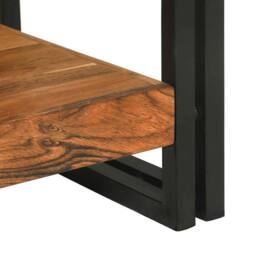Berkfield Home Console Tables Brown 120 x 33 x 75 cm Solid acacia wood - thumbnail 7