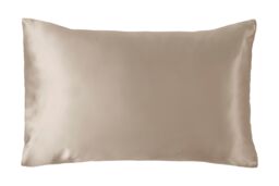 Silky Silks 100% Mulberry Silk Standard Pillowcase in Beige - Size: Standard Pillow Case - thumbnail 2