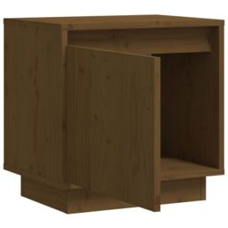 Berkfield Home Bedside Cabinets 2 pcs Honey Brown 40x30x40 cm Solid Wood Pine - Size: 40 x 30 x 40 cm - thumbnail 6