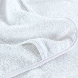 Berkfield Home Beach Towels 2 pcs White 60x135 cm Fabric 400 GSM - thumbnail 7