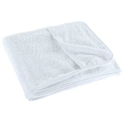 Berkfield Home Beach Towels 2 pcs White 60x135 cm Fabric 400 GSM - thumbnail 5