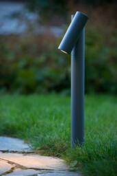 Lucide 'TATUM' Non Dimmable Tiltable Stylish Modern Outdoor LED Bollard Light in Black - thumbnail 3