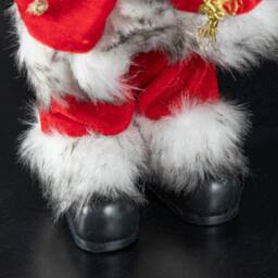 Samuel Alexander 52cm Traditional Santa Claus Figure Christmas Decoration in Red - thumbnail 7