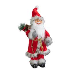 Samuel Alexander 52cm Traditional Santa Claus Figure Christmas Decoration in Red - thumbnail 8
