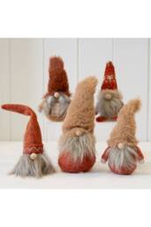 KDMD Fabric Gonk with Long Orange Hat - thumbnail 3