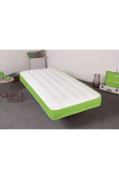 eXtreme Comfort Ltd Cooltouch Colours White Wave Hybrid Memory Foam & Pinna-Coil Innerspring Mattress With Green Border - Size: Small Double - thumbnail 5