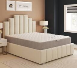 DS Living Haven Medium Memory Spring Essentials Mattress in Grey - Size: Small Single - thumbnail 4