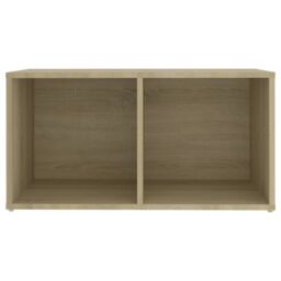 Berkfield Home TV Cabinet Sonoma Oak 72x35x36.5 cm Engineered Wood in Brown - thumbnail 5