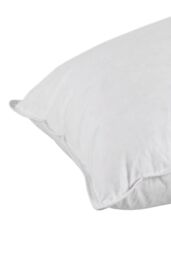 Homescapes Goose Feather & Down King Size Pillow in White - thumbnail 2