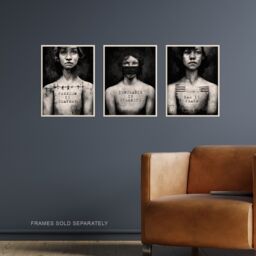 Artery8 Wall Art Print Set of 3 A4 Big Brother 1984 George Orwell s War is Peace Freedom is Slavery Ignorance is Strength Doublespeak Newspeak Poster - thumbnail 2