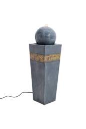 Garden Sanctuary Outdoor Garden Trapezoidal Water Polo Fountain in Natural - thumbnail 3