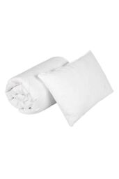 Homescapes Kids 10.5 Tog Super Microfibre Duvet & Pillow Set in White - Size: Toddler - thumbnail 3