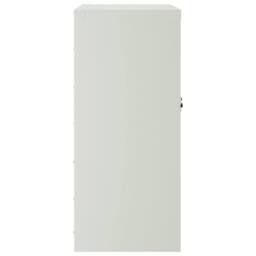 Berkfield Home File Cabinet Light Grey 79x40x90 cm Steel - Size: 79 x 40 x 90 cm - thumbnail 5