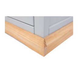 Cabinet Bits Bomporto Light Grey 1 Drawer TV Cabinet Chrome Cup Handle - thumbnail 6