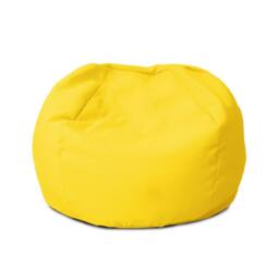rucomfy Beanbags rucomfy Indoor Or Outdoor Kids Water Resistant Small Classic Beanbag in Yellow - thumbnail 1