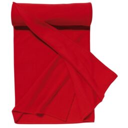 SOL'S Plaid Pill Resistant Fleece Blanket in Red