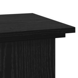 Berkfield Home Plant Stand Black Oak 33x33x60 cm Engineered Wood - Size: 33 x 33 x 60 cm - thumbnail 8