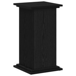 Berkfield Home Plant Stand Black Oak 33x33x60 cm Engineered Wood - Size: 33 x 33 x 60 cm - thumbnail 5