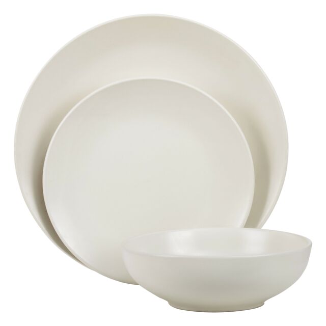 Orsina Elmira 12 Piece Stoneware Dinner Set in Cream - image 1