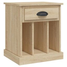 Berkfield Home Bedside Cabinets 2 pcs Sonoma Oak 43x36x50 cm in Brown - Size: 43 x 36 x 50 cm - thumbnail 6