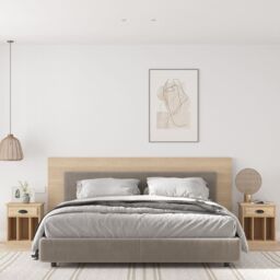 Berkfield Home Bedside Cabinets 2 pcs Sonoma Oak 43x36x50 cm in Brown - Size: 43 x 36 x 50 cm - thumbnail 1