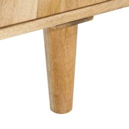 Berkfield Home Drawer Cabinet 70x35x70 cm Solid Wood Mango in Brown - Size: 70 x 35 x 70 cm - thumbnail 9