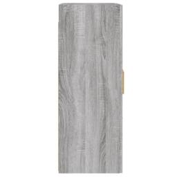 Berkfield Home Wall Mounted Cabinets 2 pcs Grey Sonoma Engineered Wood - thumbnail 8