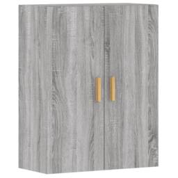 Berkfield Home Wall Mounted Cabinets 2 pcs Grey Sonoma Engineered Wood - thumbnail 6