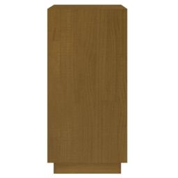 Berkfield Home Book Cabine Honey Brown 40x35x71 cm Solid Pinewood - Size: 40 x 35 x 71 cm - thumbnail 6