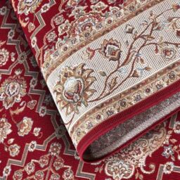THE RUGS Villeroy & Boch 1767 Indoor Outdoor Rug - Flat Woven Durable Polyester in Red - Size: 200 cm x 280 cm - thumbnail 3