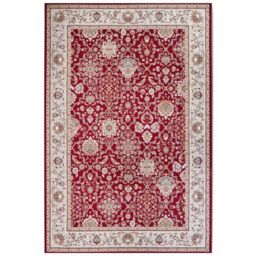 THE RUGS Villeroy & Boch 1767 Indoor Outdoor Rug - Flat Woven Durable Polyester in Red - Size: 200 cm x 280 cm - thumbnail 1