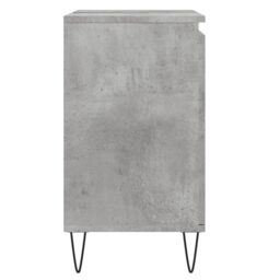 Berkfield Home Bathroom Cabinet Concrete Grey 58x33x60 cm Engineered Wood - Size: 58 x 33 x 60 cm - thumbnail 6
