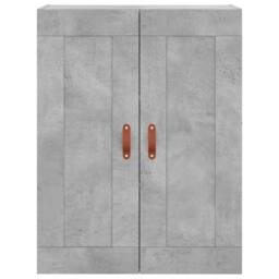 Berkfield Home Highboard Concrete Grey 69.5x34x180 cm Engineered Wood - thumbnail 6
