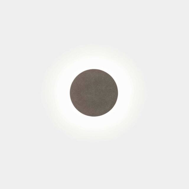 Netlighting Moal Double Outdoor LED Recessed Ground Light Cement IP65 8.2W 3000K in Brown - image 1