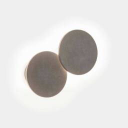 Netlighting Moal Double Outdoor LED Recessed Ground Light Cement IP65 8.2W 3000K in Brown - thumbnail 2
