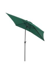 Living and Home 3m W x 2m D Waterproof Rectangular Parasol for Outdoor with Resin Base in Green - thumbnail 4