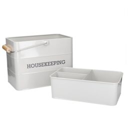 Living Nostalgia French Grey Housekeeping Tin - thumbnail 5