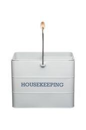 Living Nostalgia French Grey Housekeeping Tin - thumbnail 1