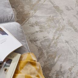 The Rug Shop UK Grey Modern Abstract Easy to Clean Ivory Area Rug - Size: 240 cm x 320 cm - thumbnail 7