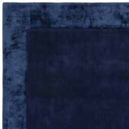 The Rug Shop UK Blue Handmade Border Modern Plain Easy To Clean Navy Area Rug - Size: 200 cm x 290 cm - thumbnail 2