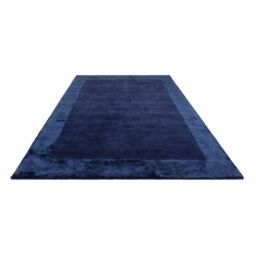 The Rug Shop UK Blue Handmade Border Modern Plain Easy To Clean Navy Area Rug - Size: 200 cm x 290 cm - thumbnail 5