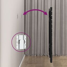 Berkfield Home Wall Headboard Black 81x3x91.5 cm Solid Wood Pine - thumbnail 6