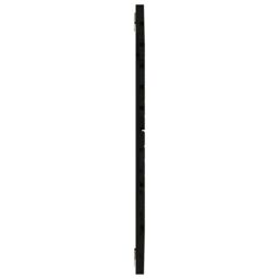 Berkfield Home Wall Headboard Black 81x3x91.5 cm Solid Wood Pine - thumbnail 5