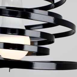 ValueLights Bensson Black Ceiling Pendant Shade - thumbnail 5